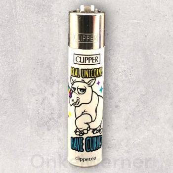 Unicorn Rainbow Clipper Feuerzeug 1/4 (Einhorn)